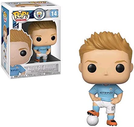 EPL Man City Kevin De Bruyne Funko 29214 Pop! Vinyl #14