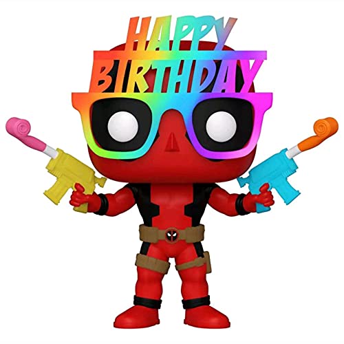 Lunettes d&#39;anniversaire Marvel Deadpool exclusives Funko 54687 Pop! Vinyle