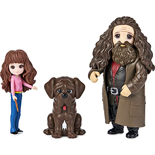 Wizarding World Magical Minis Hermione and Rubeus Hagrid Friendship Set with Col