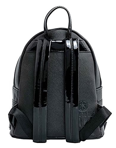 Loungefly Star Wars Darth Vader Light Up Mini Rucksack, Schwarz, Standard,