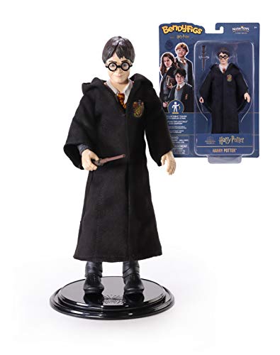 The Noble Collection Bendyfigs Harry Potter Figur, offiziell lizenziert, 19 cm (7,5).