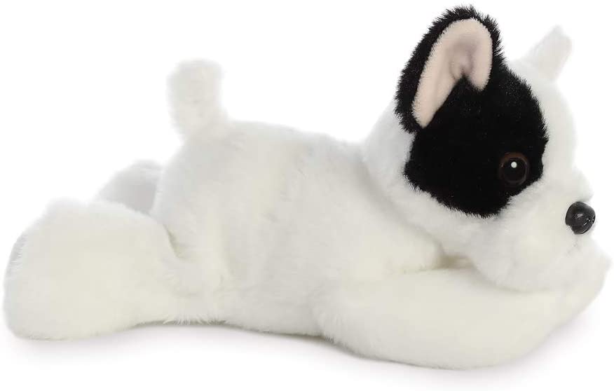 Aurora, 31745, Mini Flopsies French Bulldog, 8In, Soft Toy, White