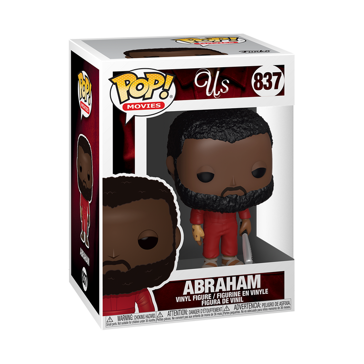 Us Abraham w/Bat Funko 44313 Pop! Vinyl #837