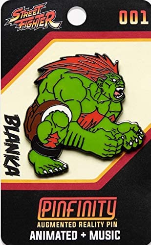 Pinfinity PFSF001 Street Fighter-Blanka-Augmented Reality Pin