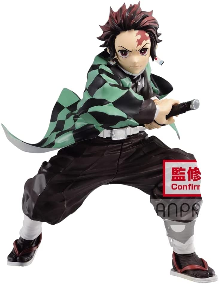 Banpresto DEMON SLAYER - Tanjiro Kamado - Figur Maximatic 18cm