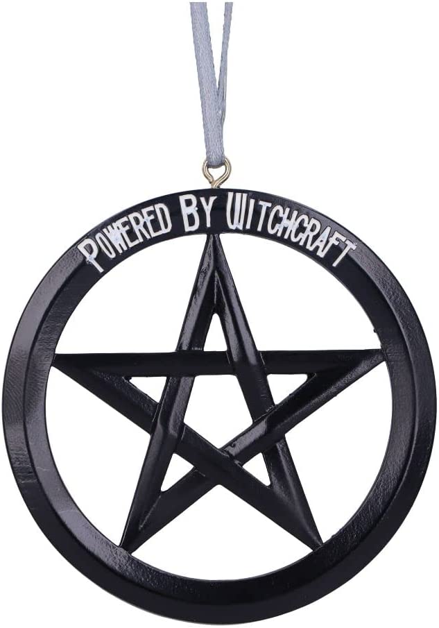 Nemesis Now Powered by Witchcraft Hanging Ornament 7cm, Black