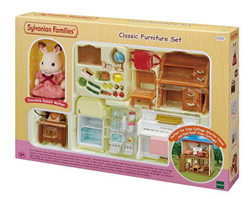 Sylvanian Families 5392 Klassisches Möbelset, mehrfarbig