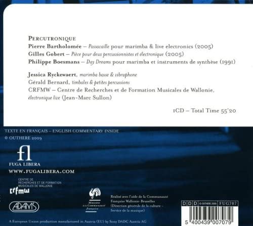 Bartholomée; Boesmansl; Gobert: Percutronique [Audio CD]