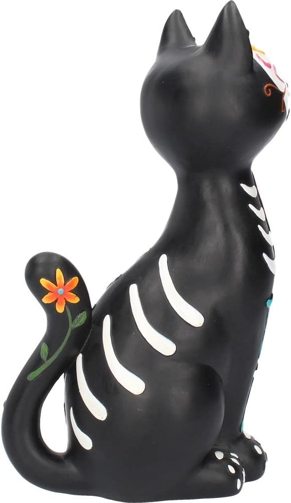 Nemesis Now Sugar Kitty Figur, 26 cm, Schwarz