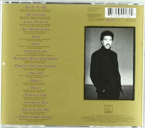 Lionel Richie - Van achter naar voren