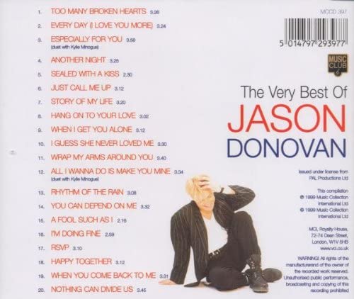 The Very Best of Jason Donovan [Audio CD]