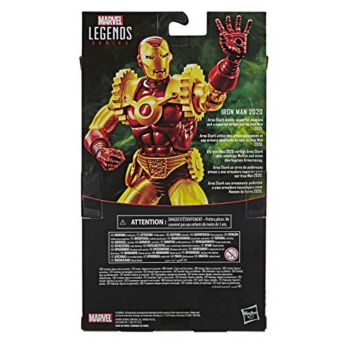 Marvel Hasbro Legends Series Iron Man 6-inch Collectible Action Figure Iron Man