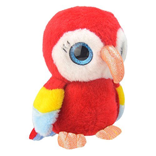 Wild Planet K8167 Orbys Peluche Pappagallo, 19 cm, Multicolore