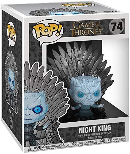 Deluxe: Game S10: Night King Sitting on Throne Funko 37794 Pop! Vinyl #74