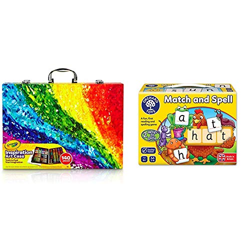 Crayola Inspiration Art Case – 140 Teile – Sortiment &amp; Orchard Toys Match and Spe