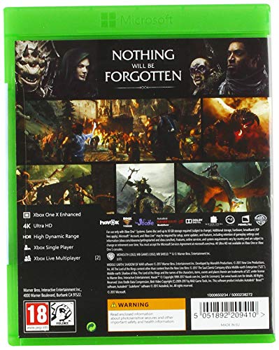 Middle-earth Shadow of War (Xbox One)