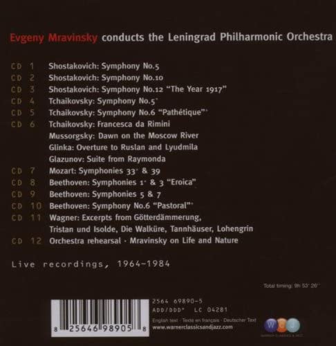 Mravinsky Edition - Evgeny Mravinsky [Audio CD]