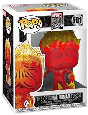 Marvel 80th Anniversary Antorcha Humana Funko 42653 Pop! Vinyl