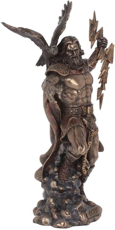 Nemesis Now Zeus Figurine 36cm Bronze