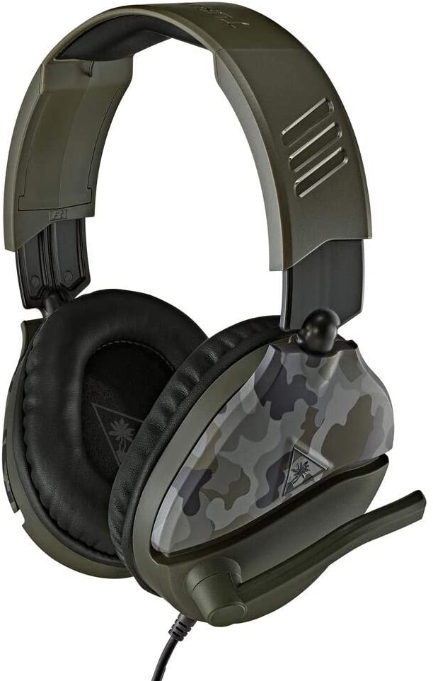 Turtle Beach Recon 70 Camo Green Gaming-Headset für Xbox Series X|S, Xbox One, PS5, PS4, Nintendo Switch und PC