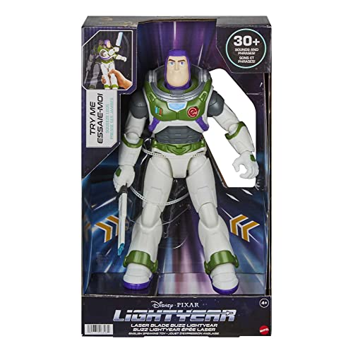 Disney Pixar Lightyear Laser Blade Buzz Action Figure