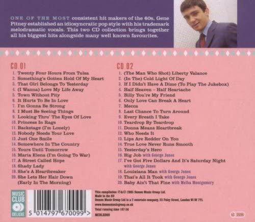 Gene Pitney - Something's Gotten Hold Of My Heart: The Collection [Audio CD]