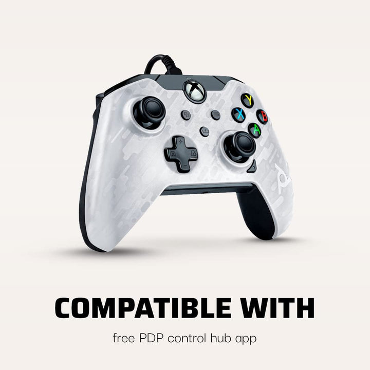 PDP-Controller kabelgebunden für Xbox Series X?S, Ghost White