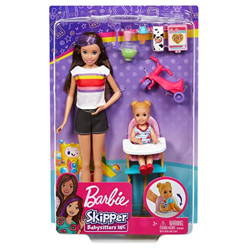 Barbie GHV87 Skipper Babysitters Inc Doll and Accessories