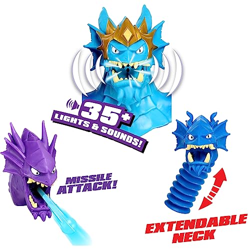 Heroes of Goo Jit Zu Deep Goo Sea King Hydra Figure With Triple Attack 3 in 1 Go