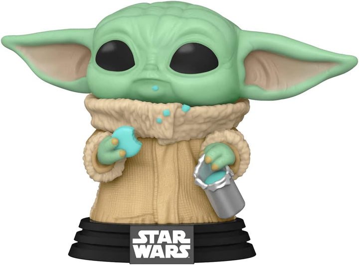 Funko Loungefly POP! &amp; Tee: Mando – Grogu (Das Kind/Baby Yoda) mit CookieWith