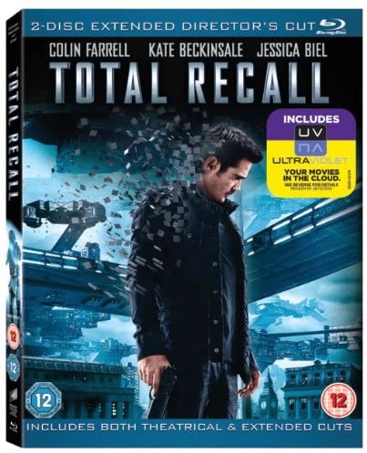 Total Recall [2012] [Region Free] – Action/Science-Fiction [Blu-ray]