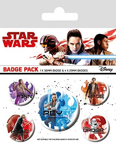 Pyramid International Star Wars The Last Jedi (Icons) – Abzeichen 10 x 12,5 cm, mehrfarbig, 10 x 12,5 x 1,3 cm