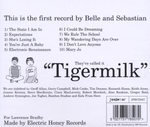 Tigermilk [Audio-CD]