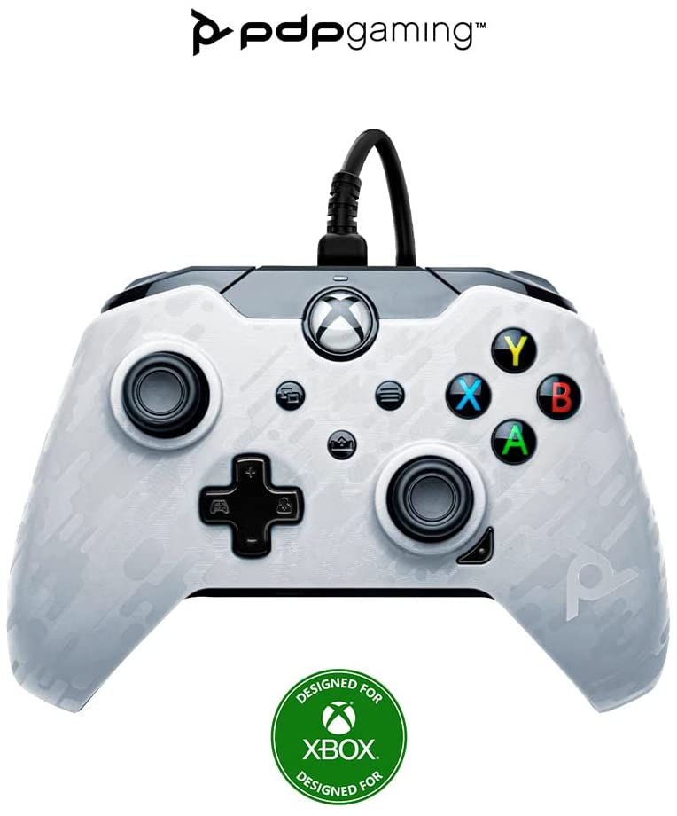 PDP Controller Wired for Xbox Series X?S, Ghost White