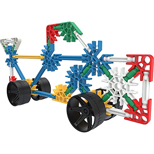 K'NEX 80206 Baukasten „Beginner Builds“, Baue 10 3D-Modelle, Lernspielzeug f