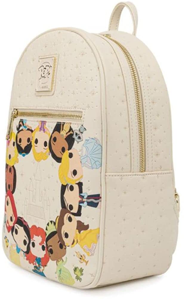 Loungefly Disney Pop! Princesses Circle Mini Backpack