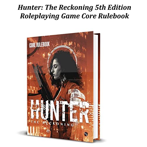 HUNTER RECKONING RPG CORE RULEBOOOK HC