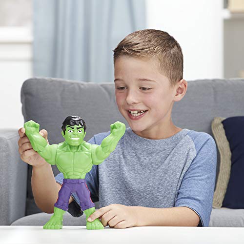 Playskool Heroes Marvel Super Hero Adventures Mega Mighties Hulk Sammlerstück 10 Zoll Actionfigur