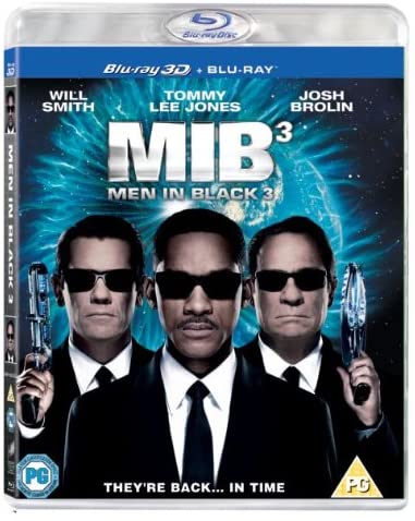 Men in Black 3 UV Copy) [2012] [Region Free] - Sci-fi/Action [Blu-Ray]