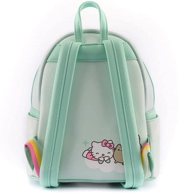 Loungefly Hello Kitty &amp; Pusheen Rainbow Mini-Rucksack