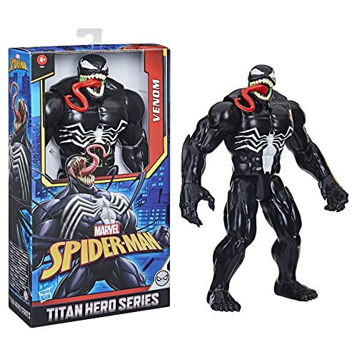 Hasbro Marvel Spider-Man Titan Hero Series Deluxe Venom Action-Spielzeug im 12-Zoll-Maßstab