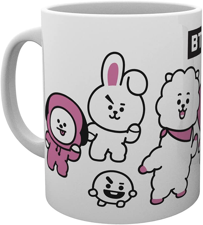 GB eye Ltd BT21 Music Group 10oz Ceramic Mug