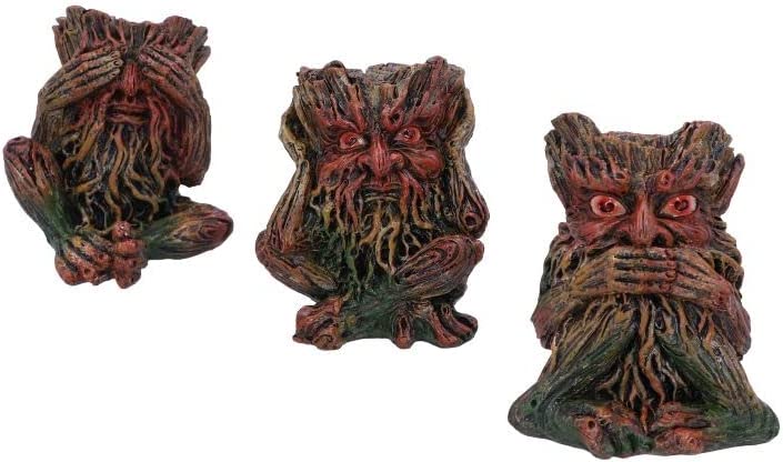 Nemesis Now Three Wise Tree Spirits 9.2cm, Brown