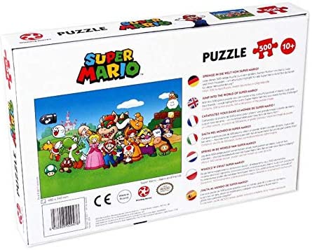 Mario und seine Freunde 500-teiliges Puzzle