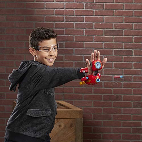 NERF Power Moves Marvel Avengers Iron Man Repulsor Blast Gauntlet NERF Dart-lanceringsspeelgoed