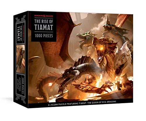 The Rise of Tiamat Dragon Puzzle: 1000-piece (Dungeons & Dragons): 1000-Piece Jigsaw Puzzle Featuring the Queen of Evil Dragons: Jigsaw Puzzles for Adults (Dungeons and Dragons)