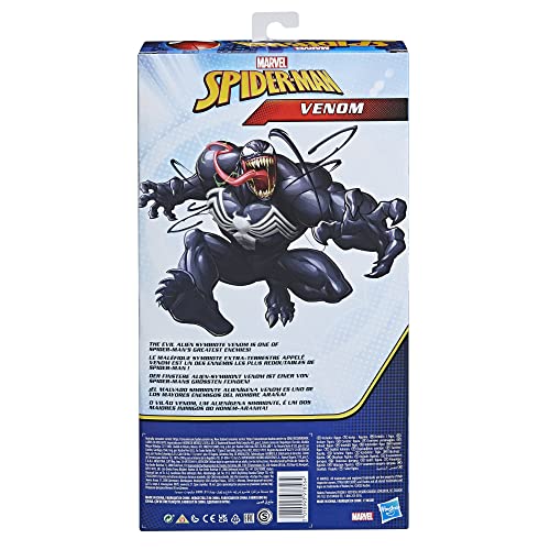 Hasbro Marvel Spider-Man Titan Hero Series Deluxe Venom Action-Spielzeug im 12-Zoll-Maßstab