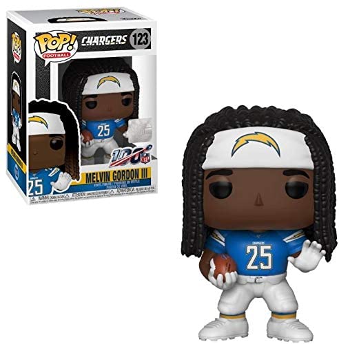 NFL Melvin Gordon III (Home Jersey) Funko 42868 Pop! Vinile #123