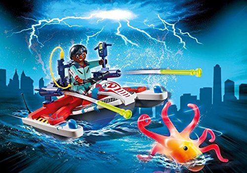 Playmobil Ghostbusters 9387 Zeddemore mit Aqua Scooter