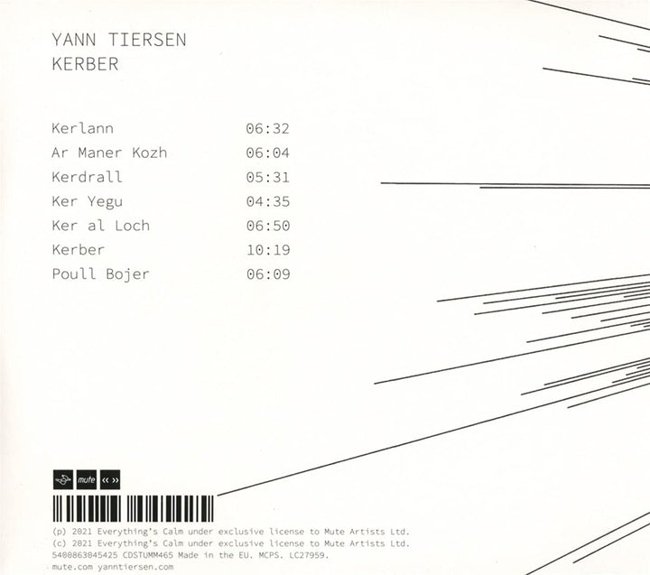 Yann Tiersen - Kerber [Audio CD]